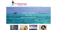 Desktop Screenshot of citizenshipclinic.com